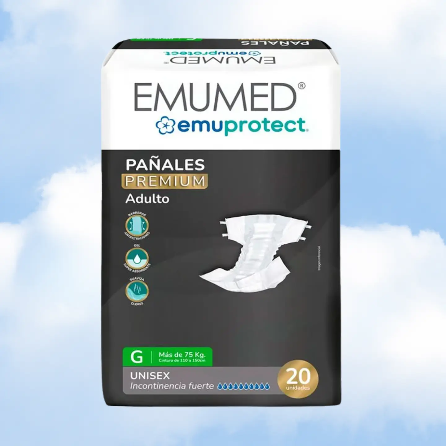 EMUMED TALLA G - 20 UNIDADES 1