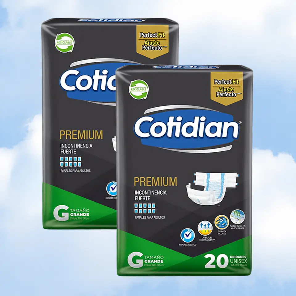 COTIDIAN PREMIUM TALLA G - 40 UNIDADES 1