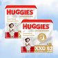 HUGGIES NATURAL CARE TALLA XXG - 104 UNIDADES - Miniatura 1