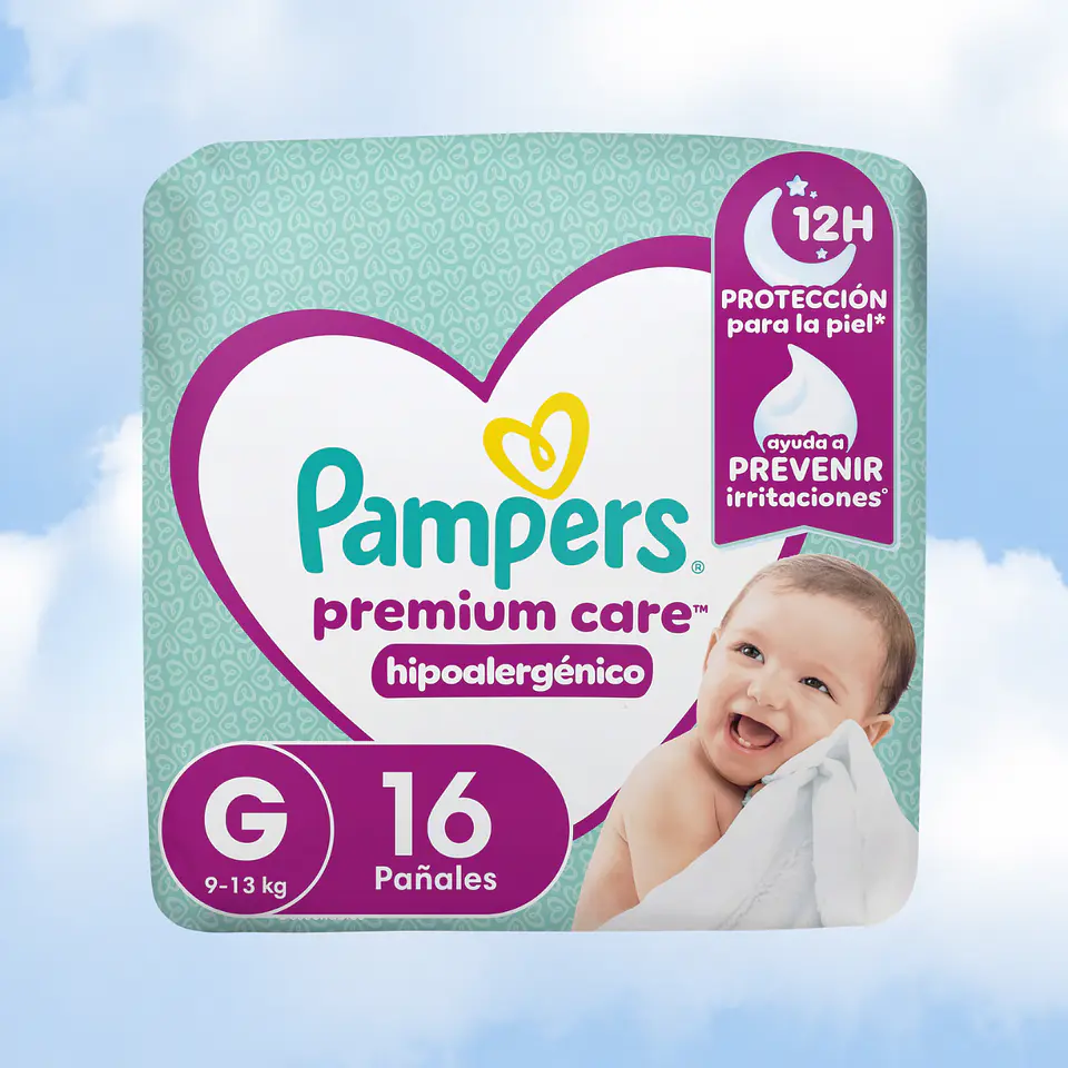PAMPERS PREMIUM CARE TALLA G - 128 UNIDADES 2