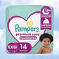 PAMPERS PREMIUM CARE TALLA XXG - 112 UNIDADES - Miniatura 2