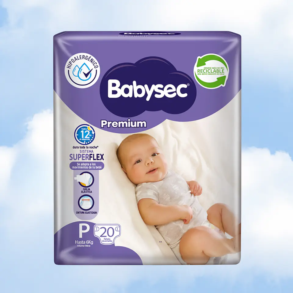 BABYSEC PREMIUM TALLA P - 160 UNIDADES 2