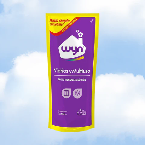 LIMPIA VIDRIOS RECARGA WYN - 450 ML