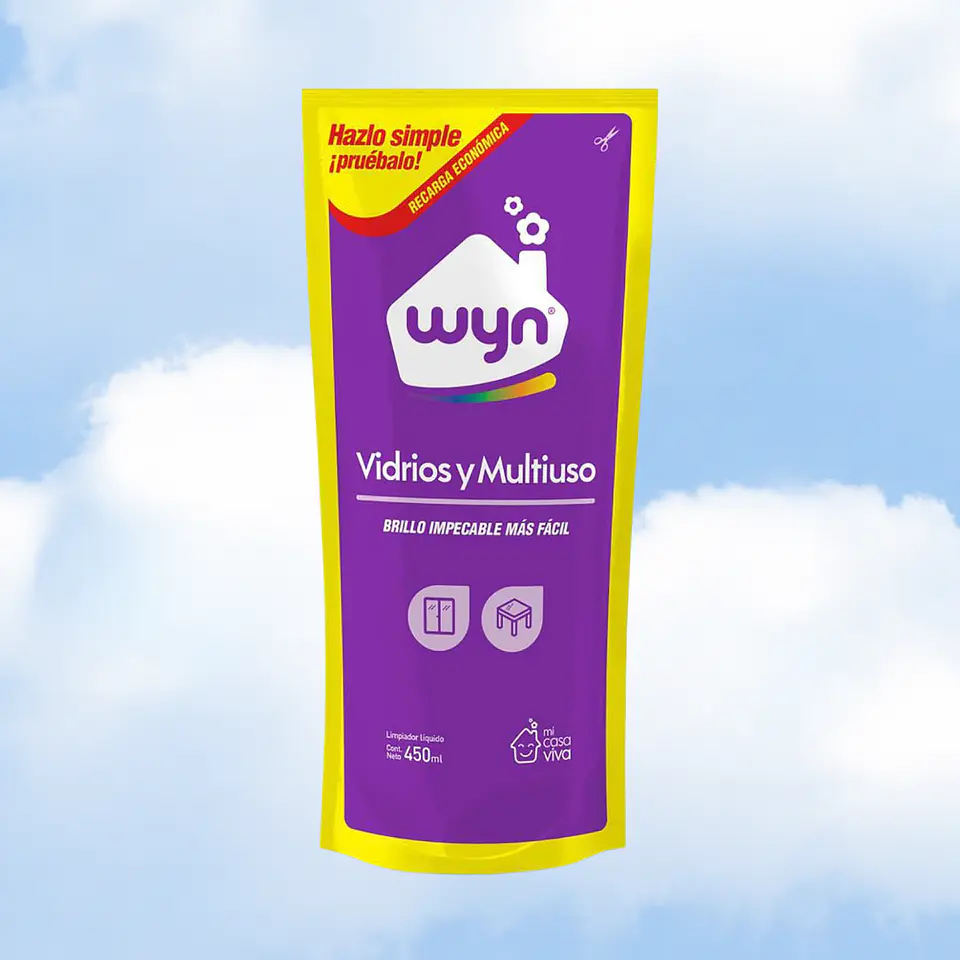 LIMPIA VIDRIOS RECARGA WYN - 450 ML 1