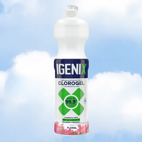 CLORO GEL IGENIX FLORAL - 900 ML