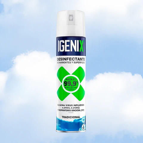 DESINFECTANTE EN AEROSOL IGENIX - 360 CC TRADICIONAL