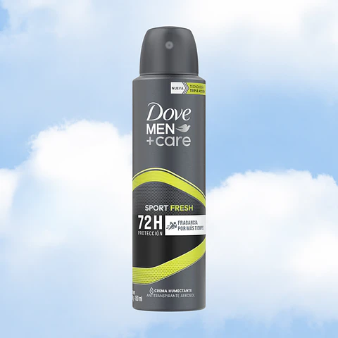 DESODORANTE DOVE MEN AEROSOL 150 ML - SPORT FRESH