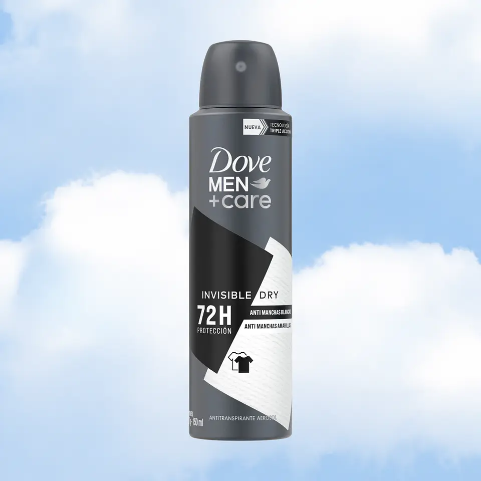 DESODORANTE DOVE MEN AEROSOL 150 ML - INVISIBLE DRY 1