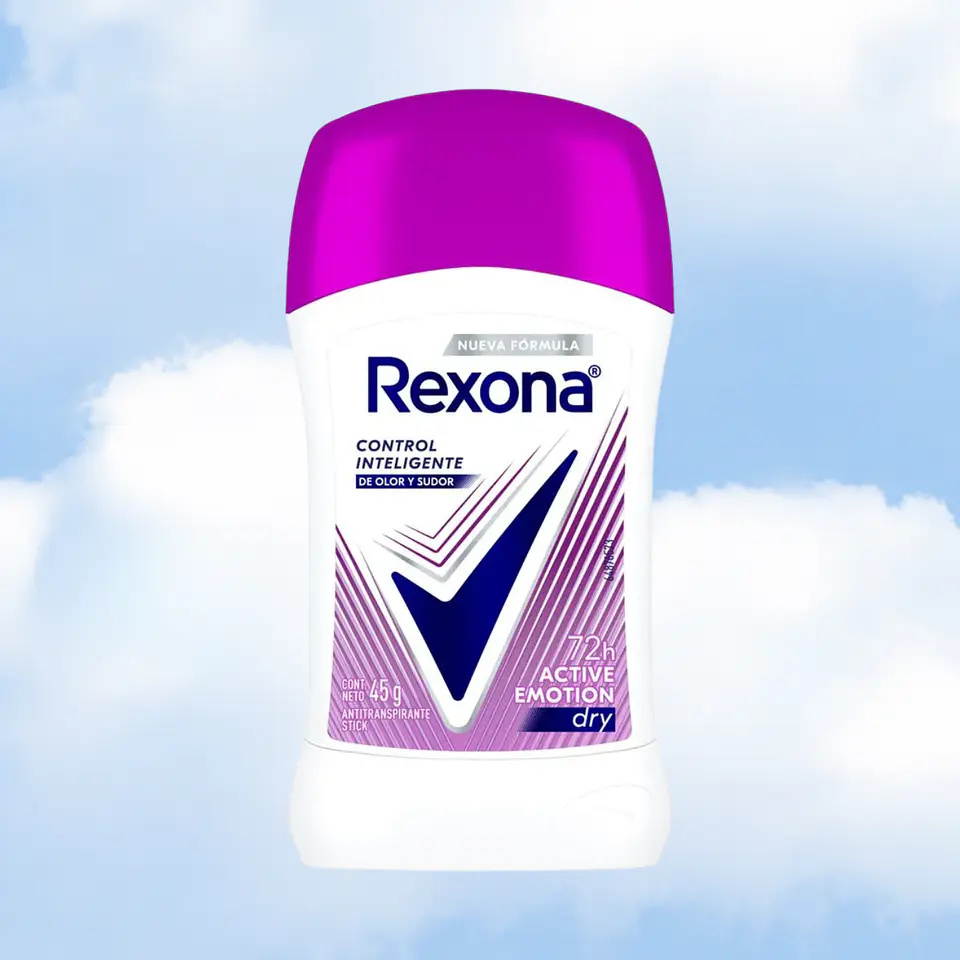 DESODORANTE REXONA BARRA - 45 GR ACTIVE EMOTION  1