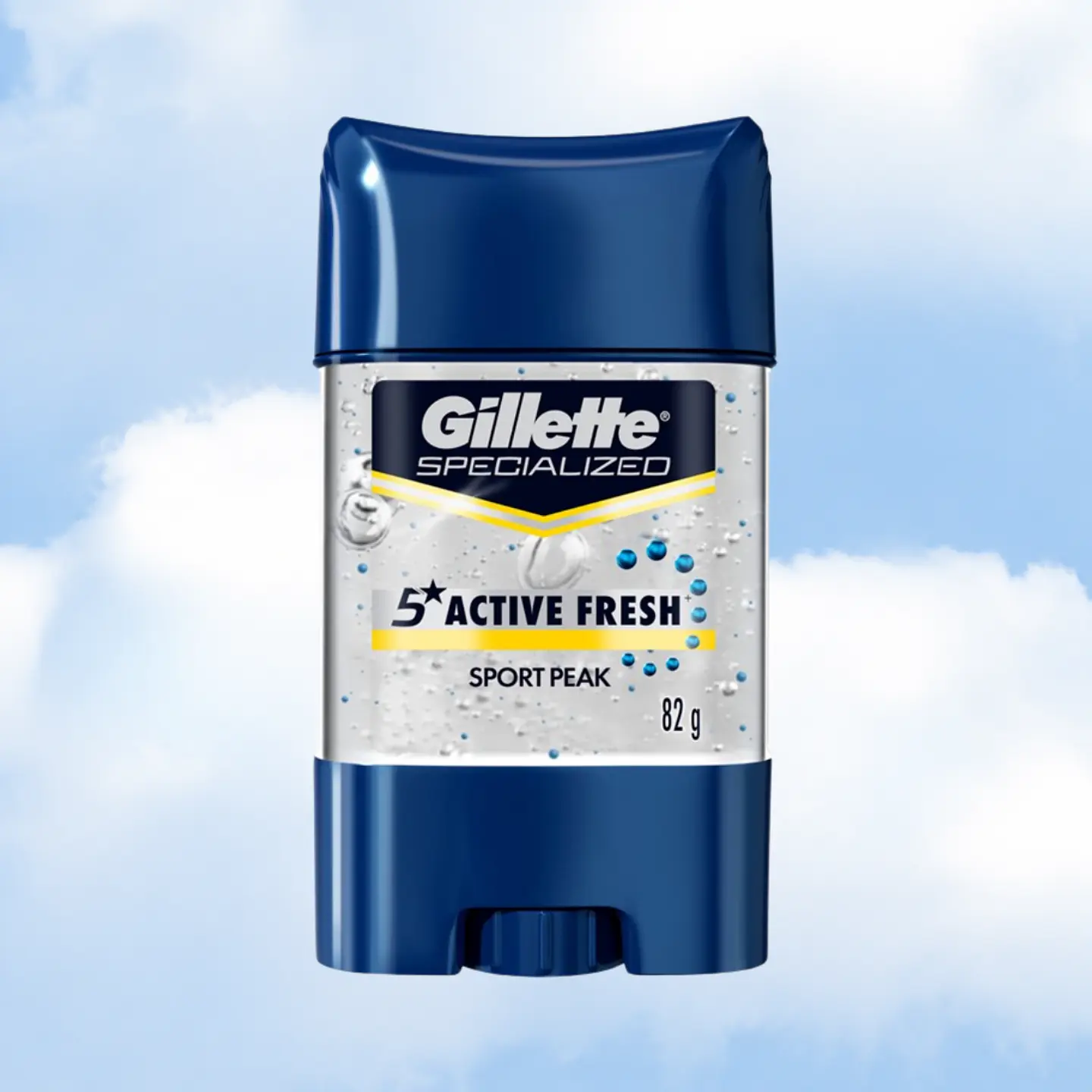 DESODORANTE GILLETTE GEL - 82 GR SPORT PEAK 1