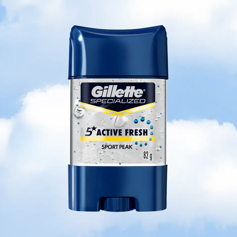DESODORANTE GILLETTE GEL - 82 GR SPORT PEAK 1