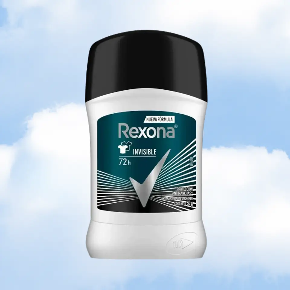DESODORANTE REXONA MEN BARRA - 50 GR INVISIBLE 1