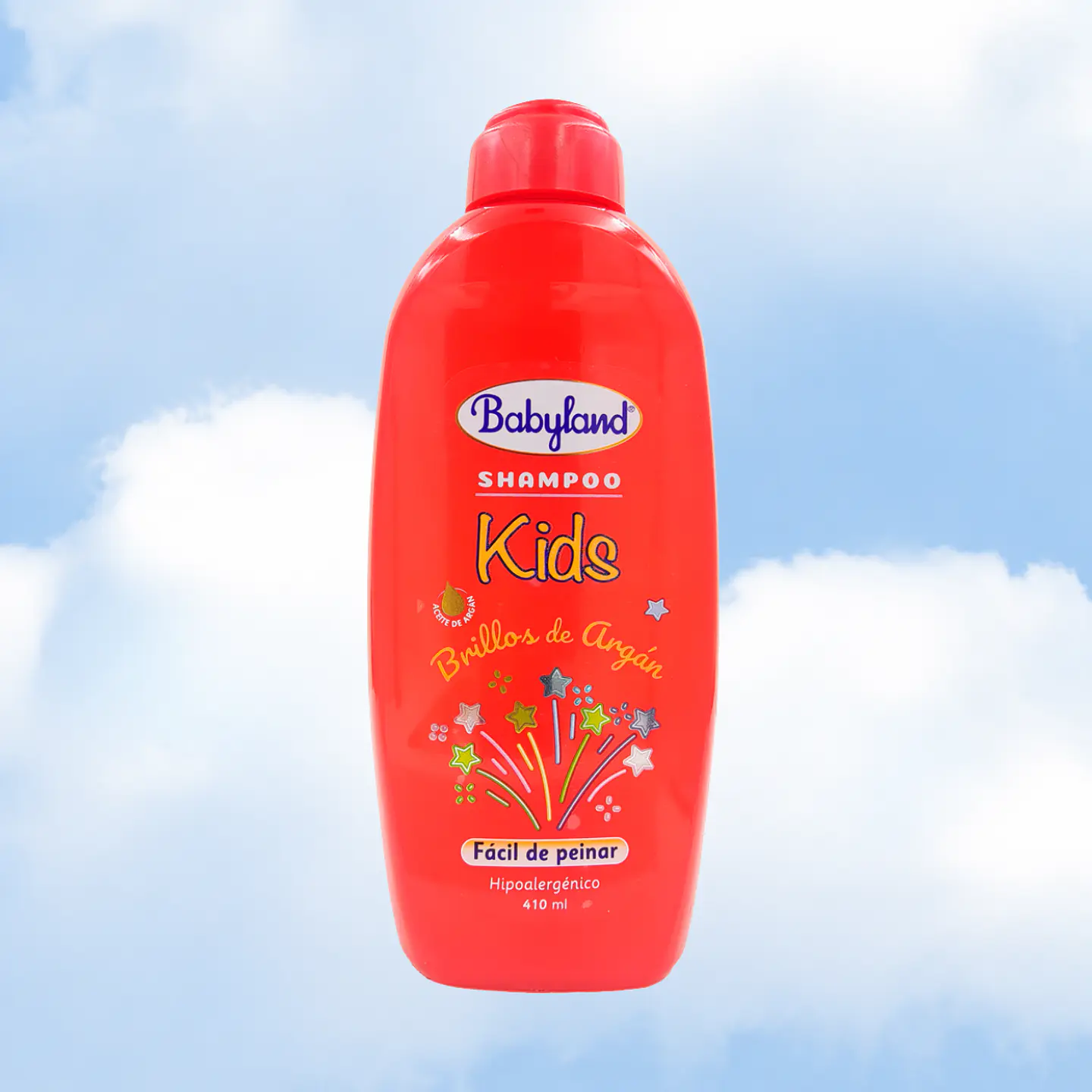 BABYLAND SHAMPOO NIÑOS BRILLOS DE ARGAN - 410 ML 1