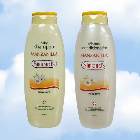 SIMOND´S PACK SHAMPOO +  ACONDICIONADOR MANZANILLA - 400 ML C/U
