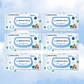TOALLITAS HUMEDAS EMUBABY CON TAPA 80 - 6 UNIDADES - Miniatura 1