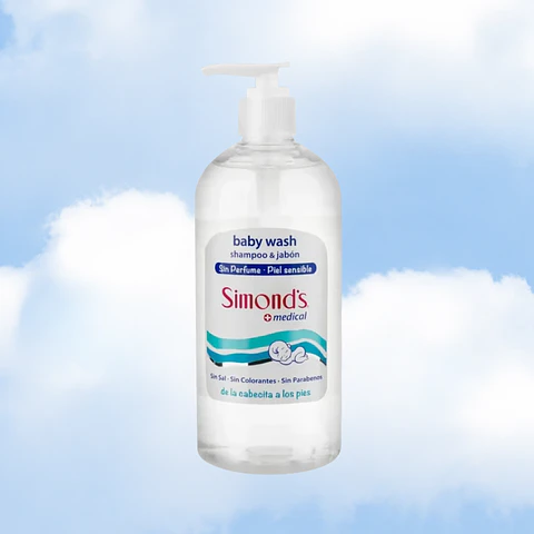 BABY WASH SHAMPOO & JABON  SIMOND´S - 500 ML 