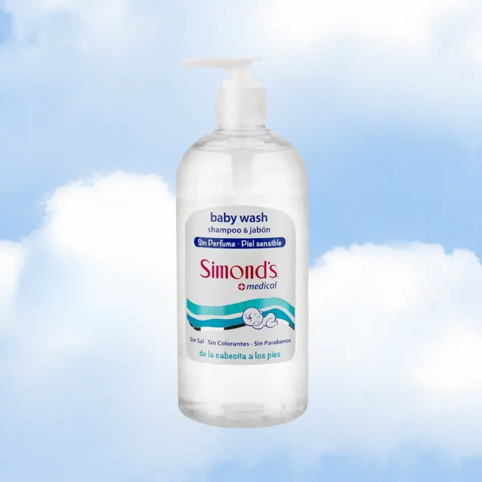 BABY WASH SHAMPOO & JABON  SIMOND´S - 500 ML  1
