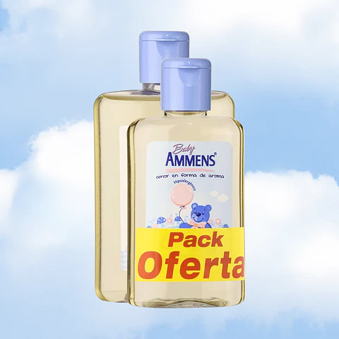 COLONIA AMMENS PACK 120 ML + 75 ML