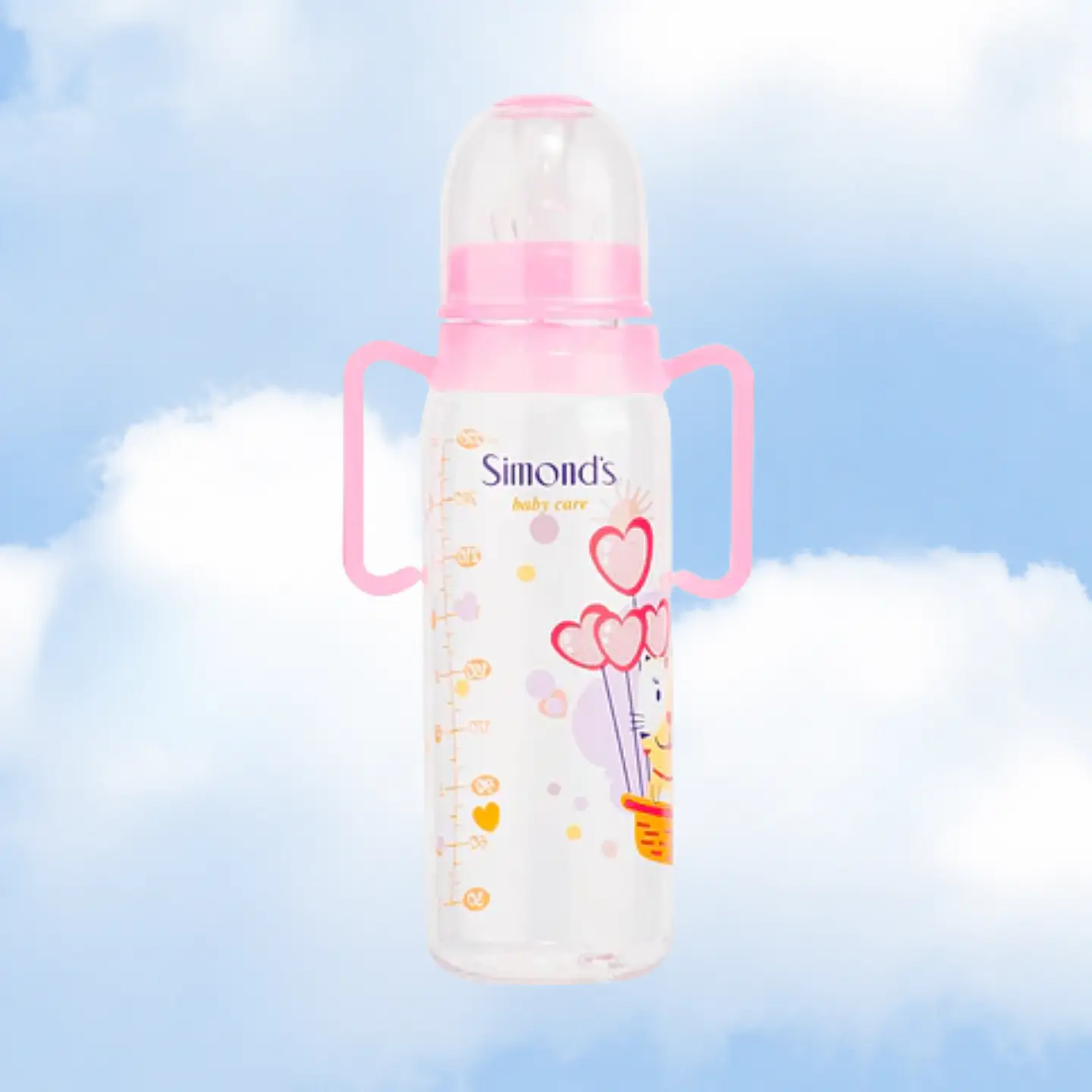 MAMADERA SIMOND´S CON MANGO ROSADA - 270 ML 1