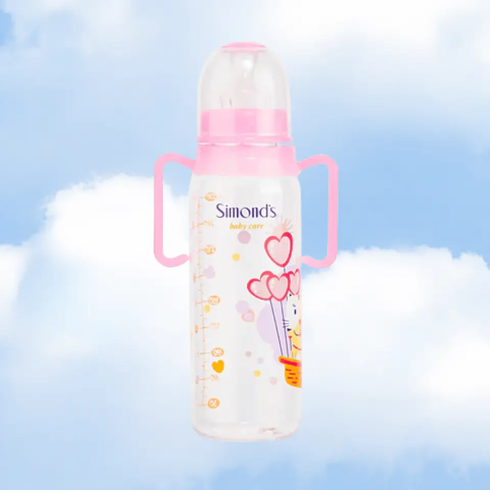 MAMADERA SIMOND´S CON MANGO ROSADA - 270 ML 1