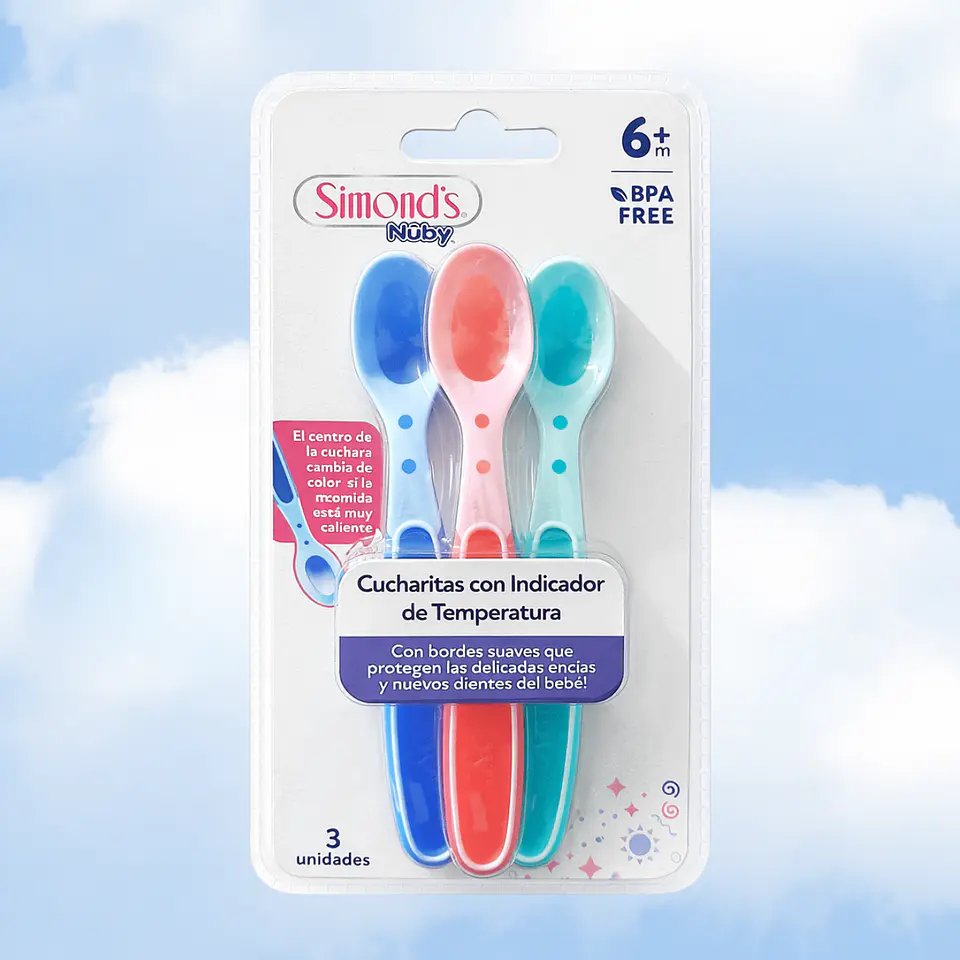 CUCHARITAS CON INDICADOR DE TEMPERATURA - SIMOND´S 1