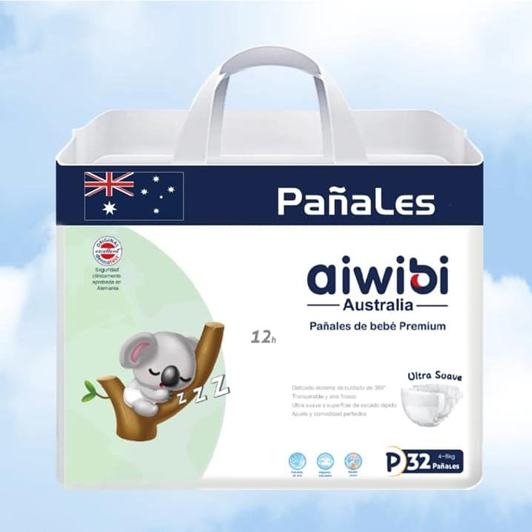aiwibi premium talla p 32 pañales 1