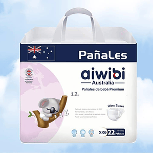 aiwibi premium talla xxg 22  pañales