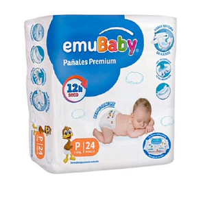 Emubaby talla p manga 88 pañales