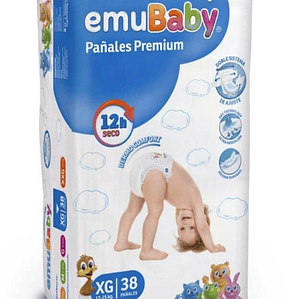 Emubaby talla xg manga 112 pañales