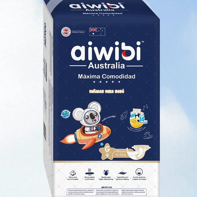Aiwibi dulce noche talla g 48 pañales 1