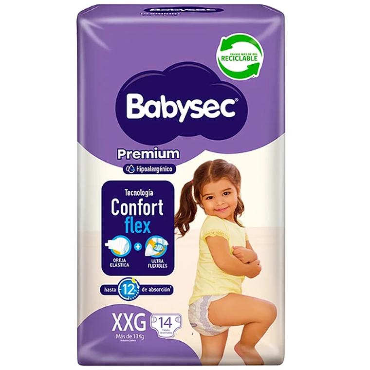 Babysec premium talla XXG manga 112 1