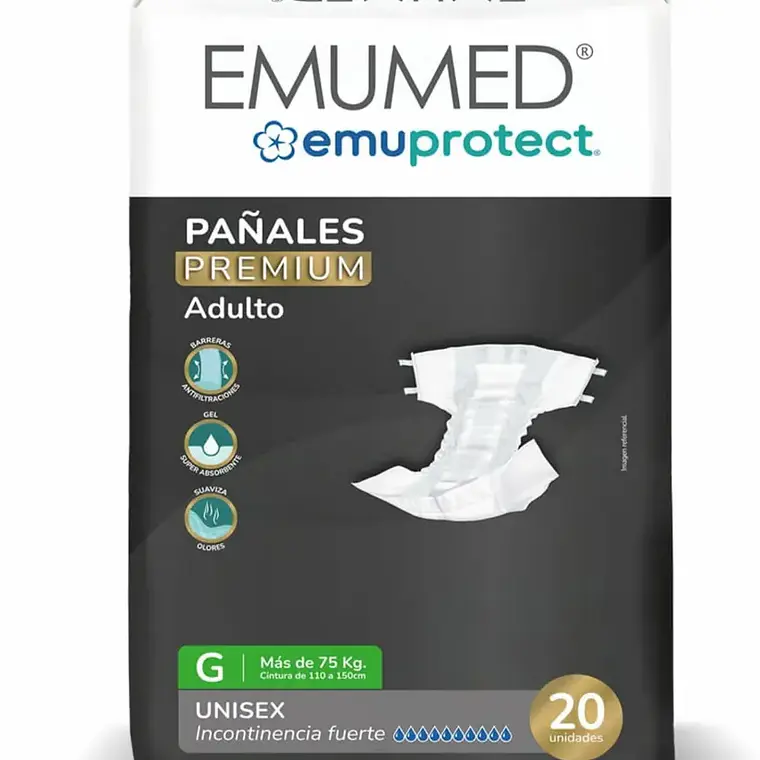 EMUMED Emuprotect Pañales Premium Adulto G 1