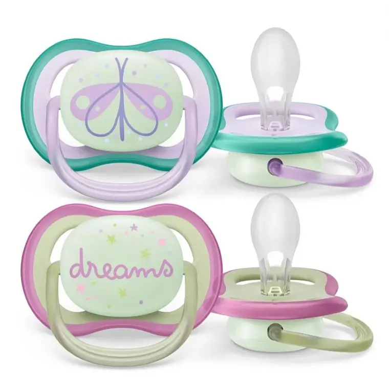 Chupete Philips Avent UA Night 0-6M Niña 2