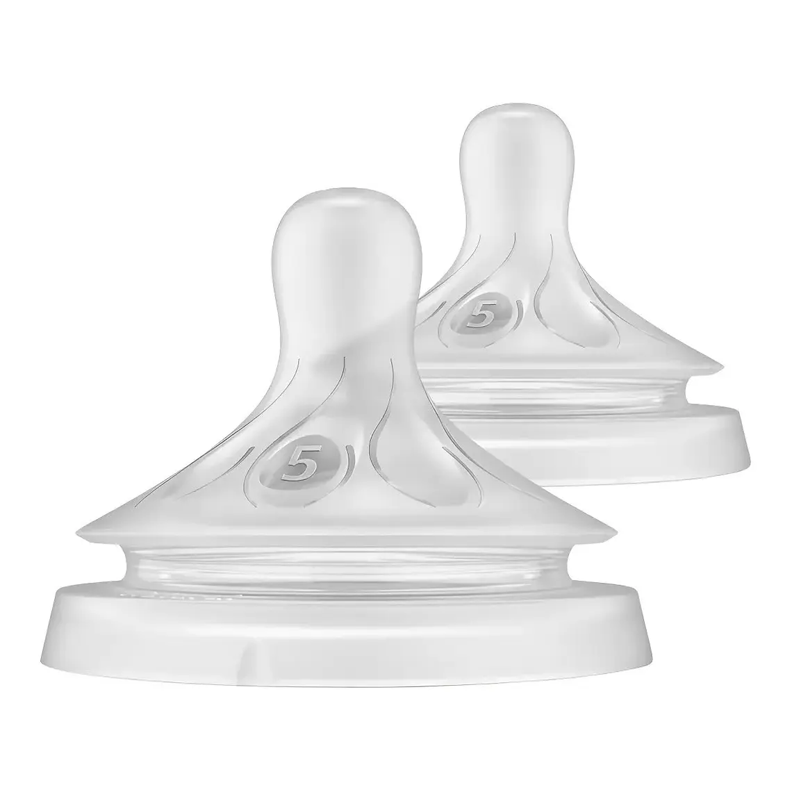 Tetina Natural Philips Avent, flujo rápido 3-6m+, Flujo 4 2