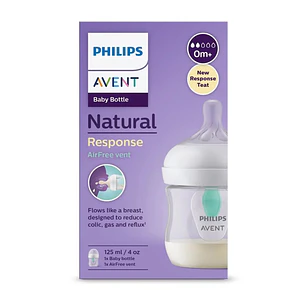 Mamadera Natural Philips Avent Air Free Vent 0m+, 125ml