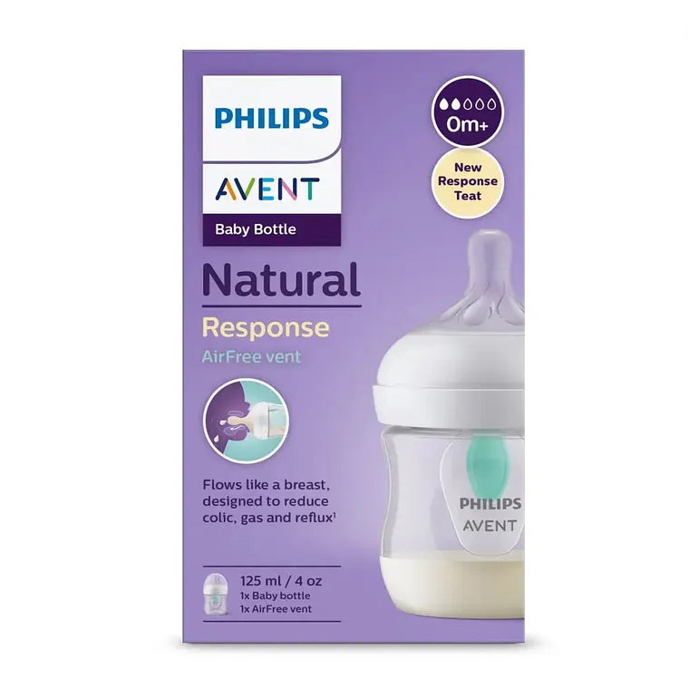 Mamadera Natural Philips Avent Air Free Vent 0m+, 125ml 1
