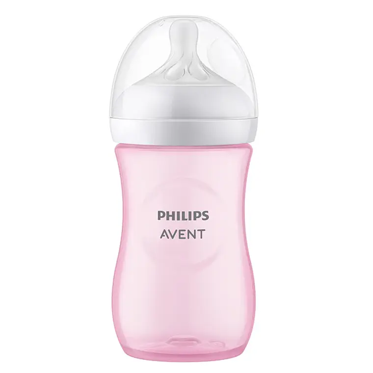Mamadera Natural Philips Avent 1m+, 260ml Rosada 2
