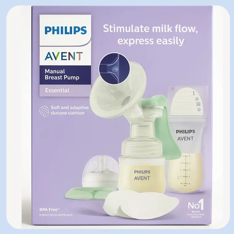Set extractor de leche manual Philips Avent Essential 1