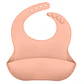 Babero de silicona rosa Infanti - Miniatura 1