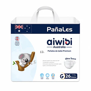 Aiwibi Premium talla G, 26un