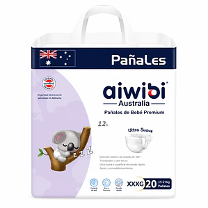 Aiwibi Premium talla XXXG, 20un