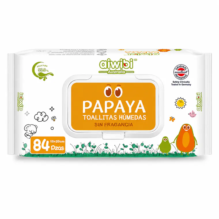 TH Aiwibi Papaya, 3 paquetes de 84uni c/u 1