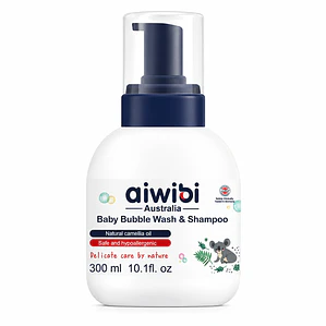 Aiwibi Gel de Baño y Shampoo de burbujas, 300ml