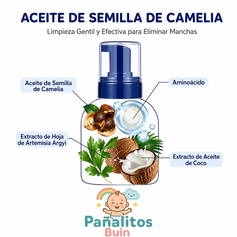 Aiwibi Gel de Baño y Shampoo de burbujas, 300ml 2