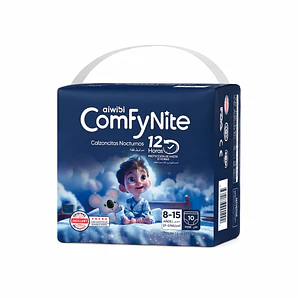 Aiwibi Calzoncitos nocturnos ComfyNite, 8-15años