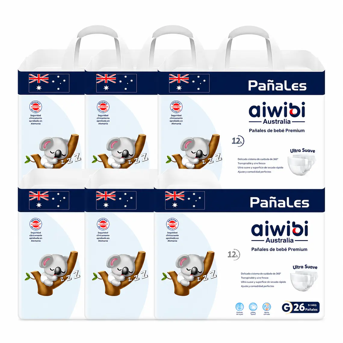 Aiwibi Manga Premium talla G, 156un 1