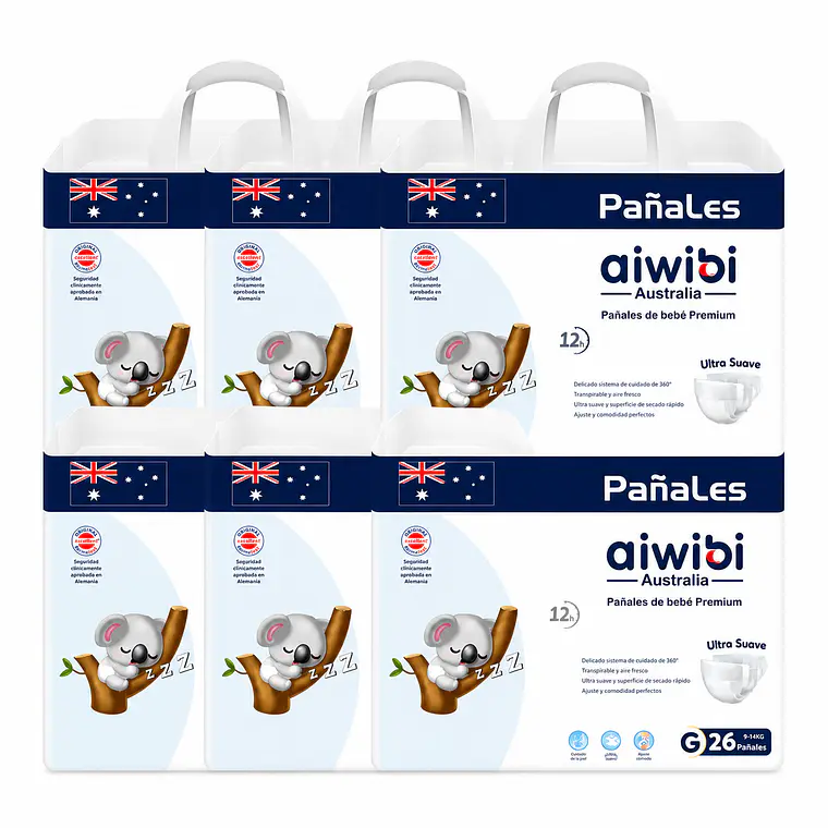 Aiwibi Manga Premium talla G, 156un 1