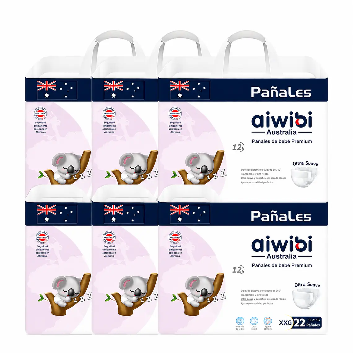 Aiwibi Manga Premium talla XXG, 132un 1