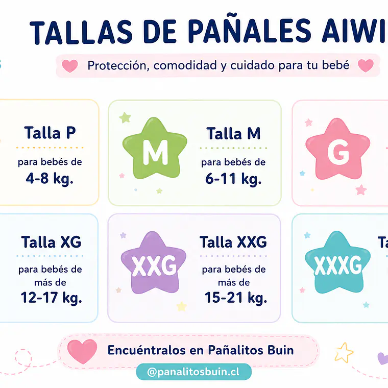 Aiwibi Manga Dulce Noche talla M, 108un 2