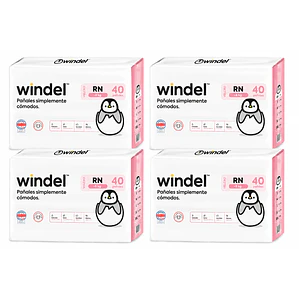 Windel manga talla Recién nacido, 160un